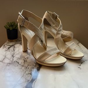 Linen Calvin Klein Heels
